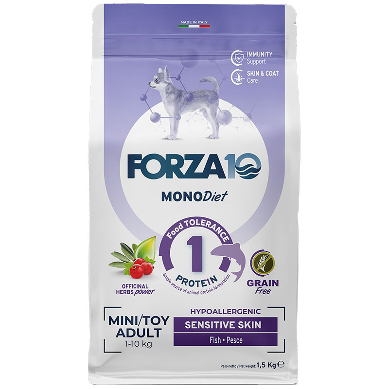 FORZA10 1.5KG MINI DIET SENSITIVE SKIN PESCE