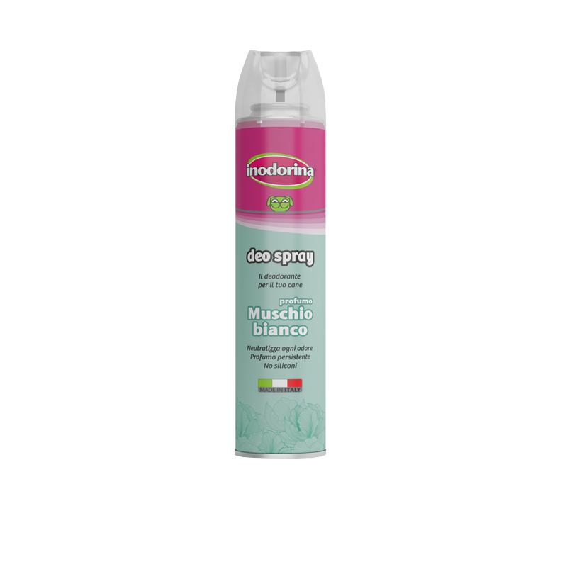 Inodorina deo spray 300ml muschio bianco 