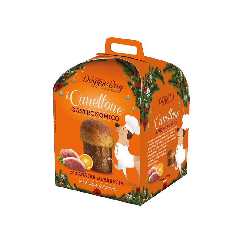 DOGGYEBAG XMAS CANETTONE GASTRONOMICO 125G ANATRA 