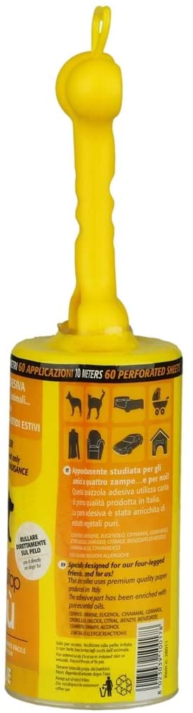 MUGUE SPAZZOLA ADESIVA PELU ZANZAASTOP 10MT