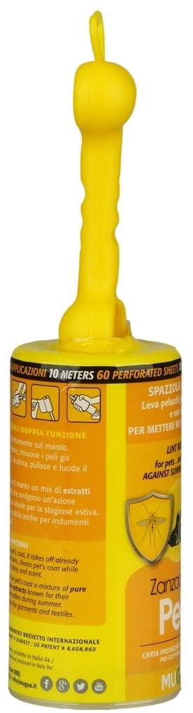 MUGUE SPAZZOLA ADESIVA PELU ZANZAASTOP 10MT