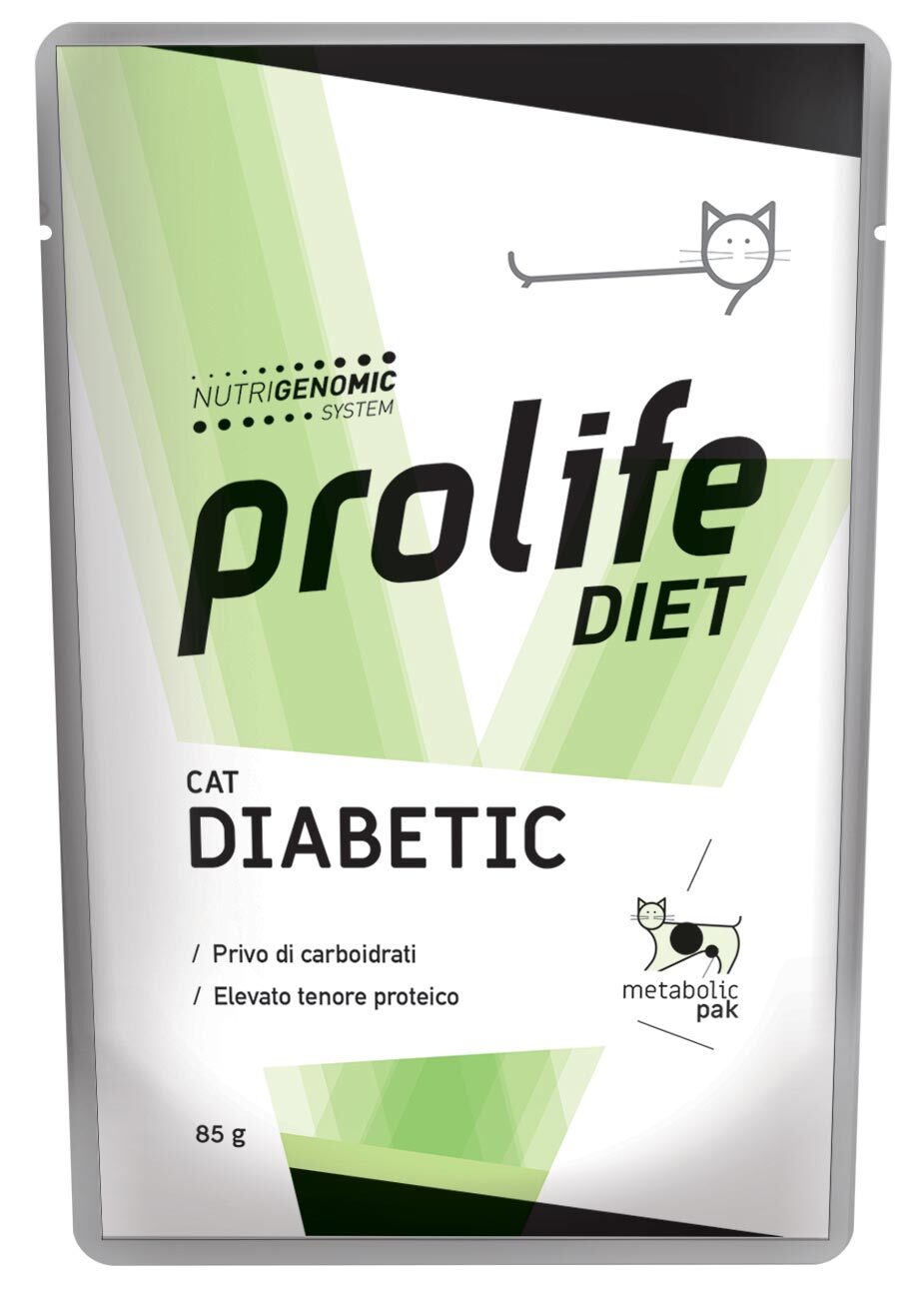 PROLIFE VET GATTO BUSTINA 85G DIABETIC