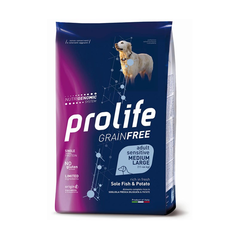 PROLIFE GRAIN FREE SOGLIOLA