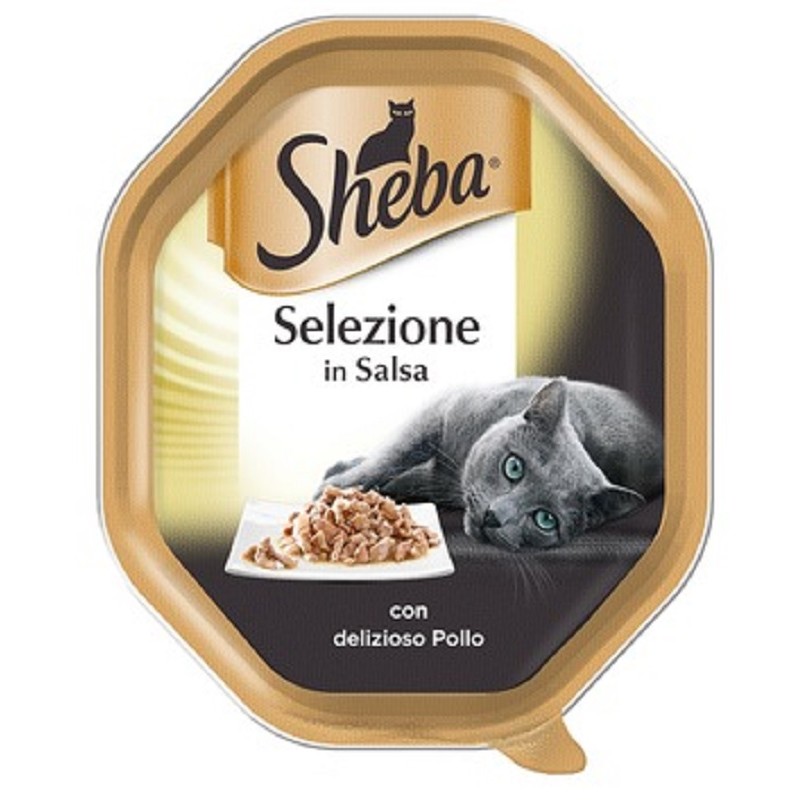 SHEBA VASCHETTA 85G SELEZIONE SALSA POLLO