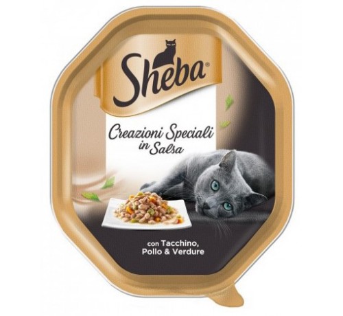 SHEBA VASCHETTA 85G SAUCE COLLECTION TACCHINOPOLLO