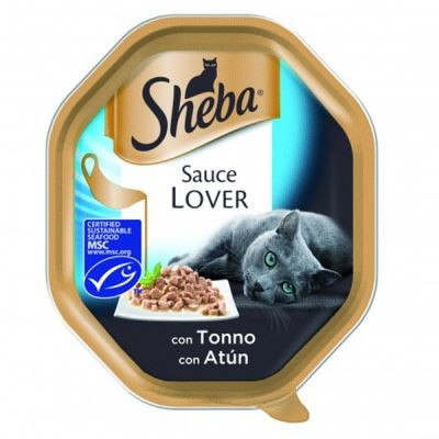 SHEBA VASCHETTA 85G SAUCE LOVER TONNO 