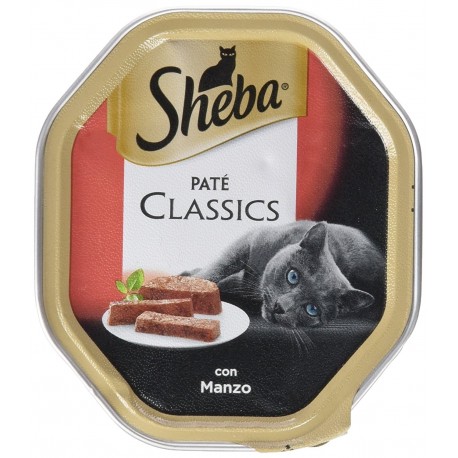 Sheba vaschetta 85g pate manzo 
