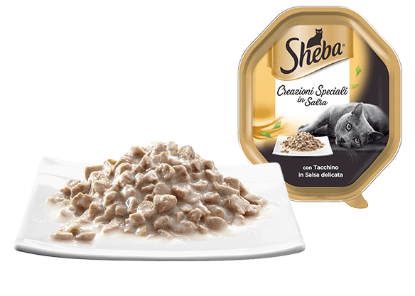SHEBA VASCHETTA 85G SAUCE COLLECTION TACCHINO