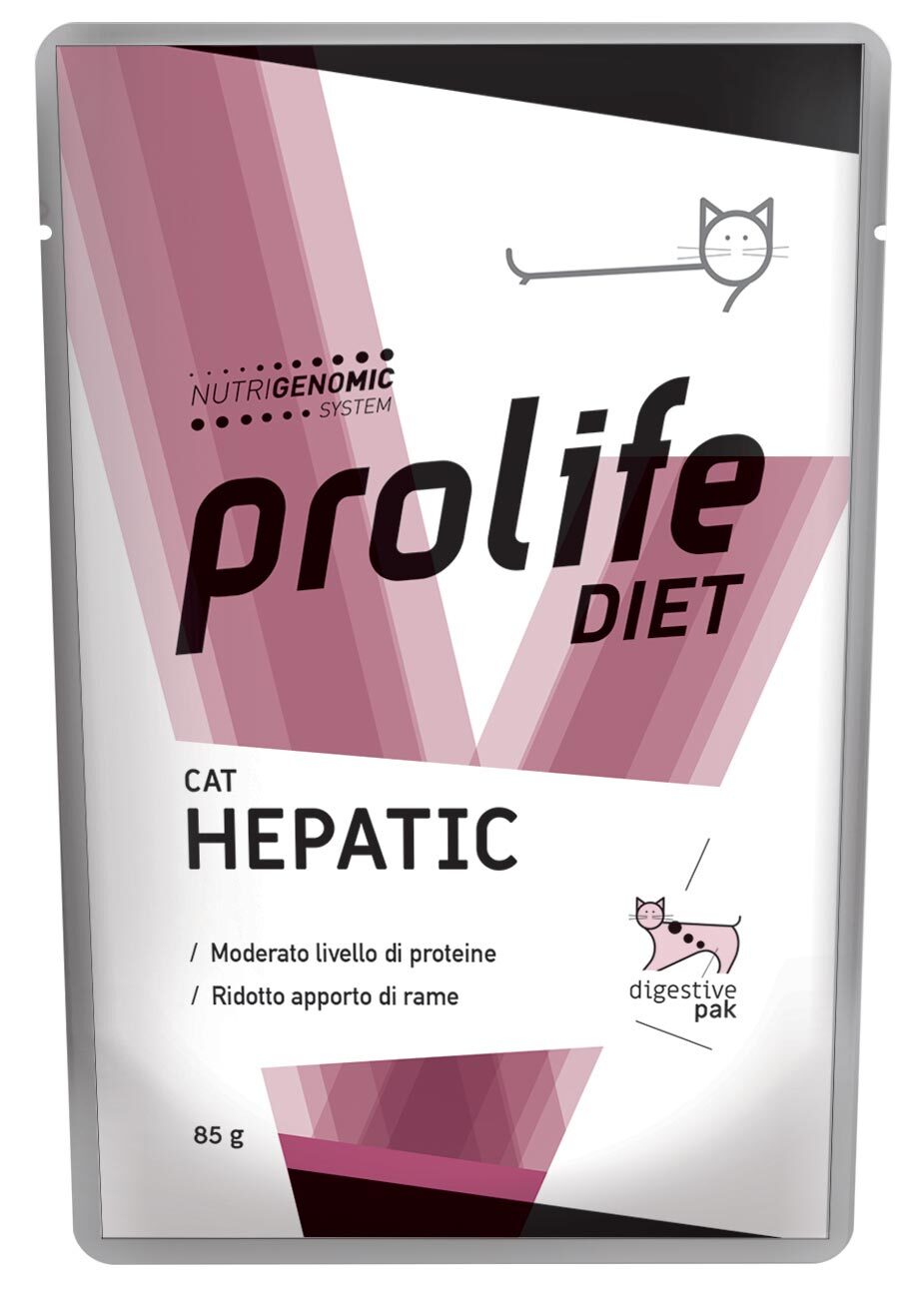 PROLIFE VET GATTO BUSTINA 85G HEPATIC