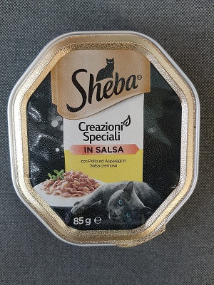 Sheba vaschetta 85g creazioni polloasparagi