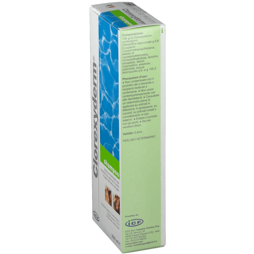 Icf clorexyderm shampoo 4 250ml 