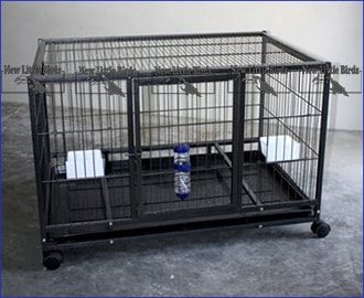 NEW LITTLE BIRDS CAGE ENCLOSURE WITH WHEELS 93X63X63