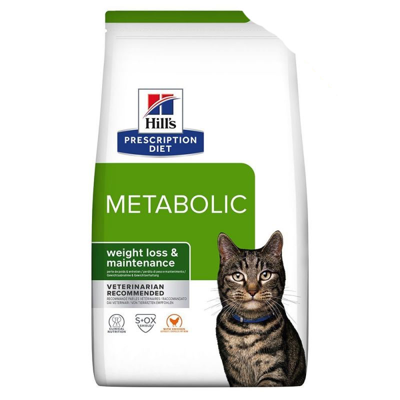 Hills vet gatto 3kg metabolic pollo