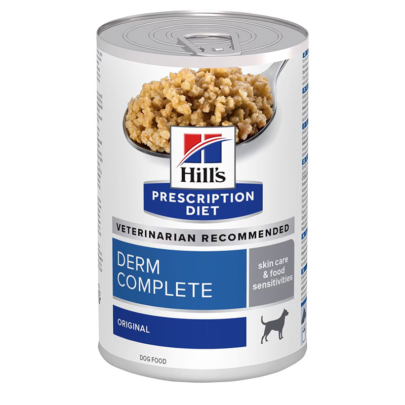 HILLS VET CANE LATTINA 200G DERM COMPLETE