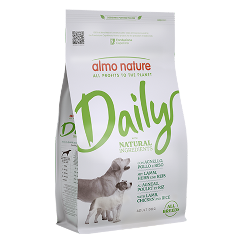 ALMO NATURE DOG DAILY 12KG AGNELLOPOLLO