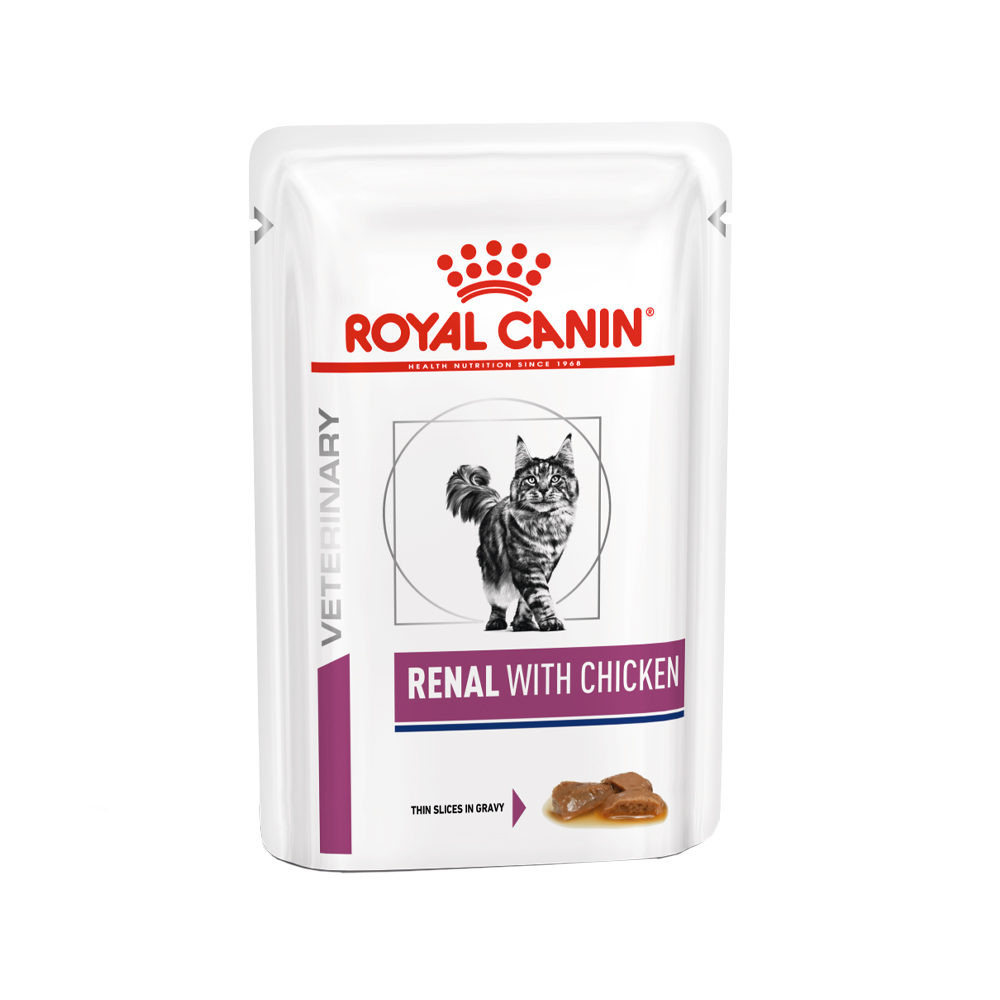 Royal canin vet cat bustina 85g renal pollo 