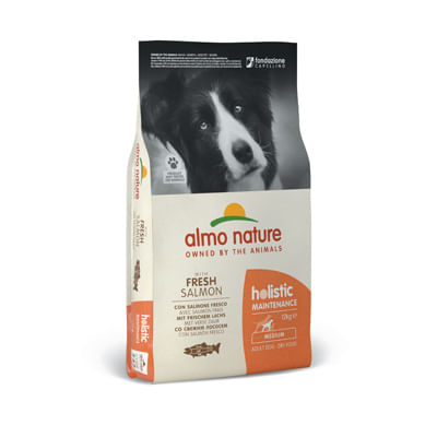 ALMO NATURE DOG HOLISTIC 12KG MEDIUM ADULT SALMONE