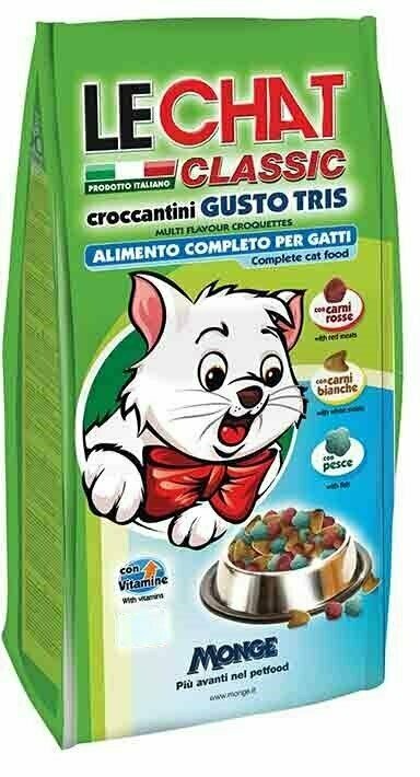 LECHAT 1.5KG GUSTO TRIS 