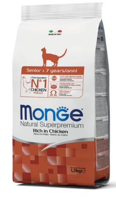 MONGE CAT SENIOR POLLO