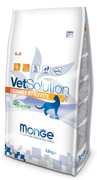 MONGE VET SOLUTION GATTO URINA STRUVITE