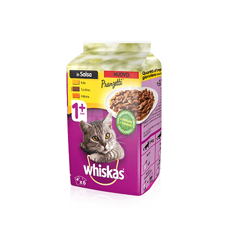 WHISKAS PRANZETTI 6X50G SALSA