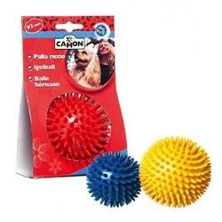 Camon gioco cane palla riccio gomma dura 100mm 
