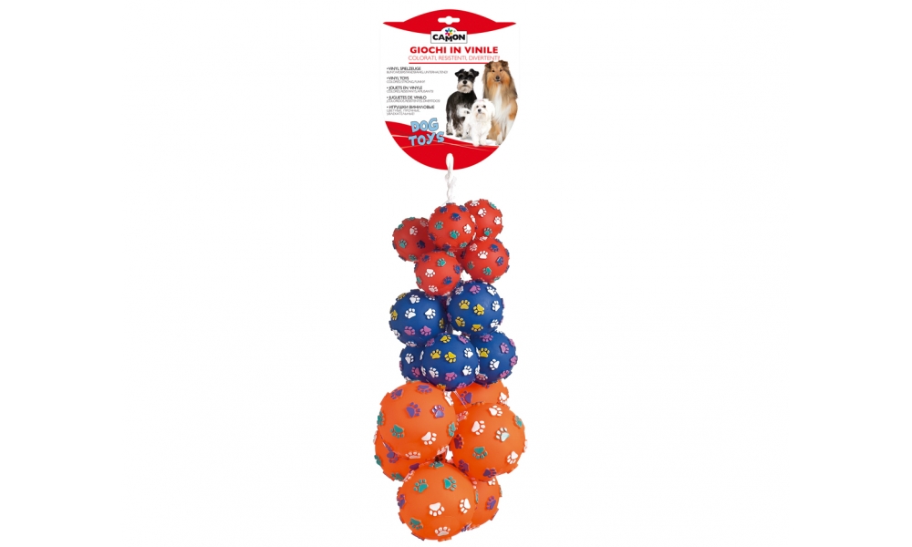 Camon gioco cane palla con zampine 