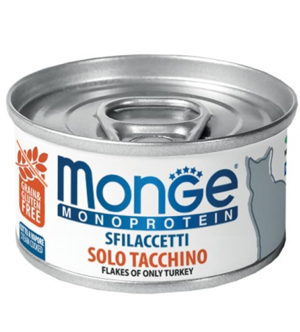 MONGE CAT MONOPROTEICO LATTINA 80G