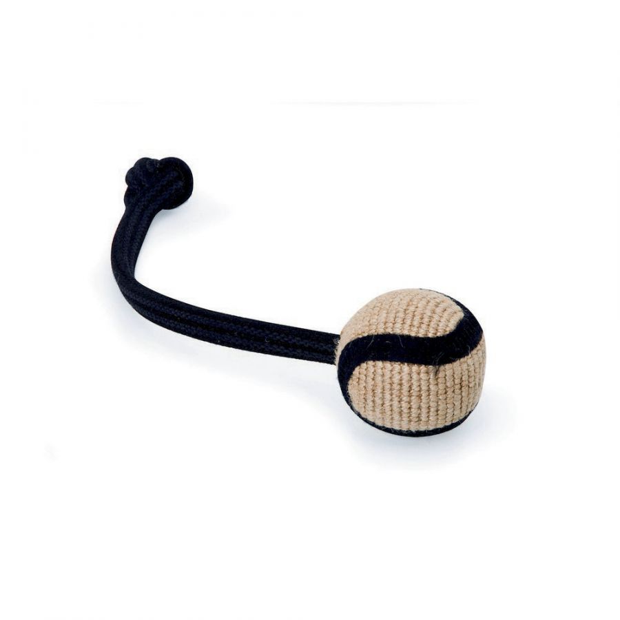 Camon gioco cane palla juta con maniglia 70mm 