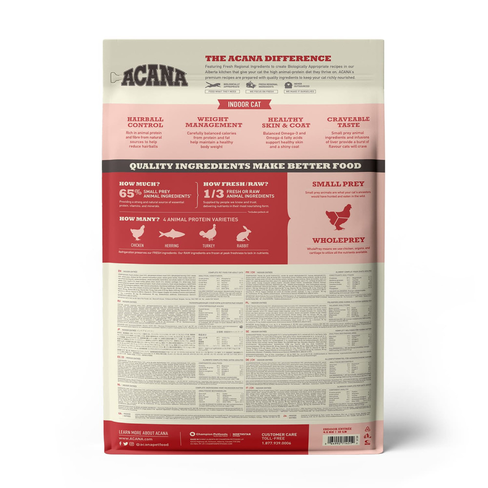 ACANA CAT INDOOR ENTREE