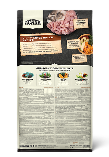 ACANA DOG HERITAGE 11.4KG ADULT LARGE BREED 