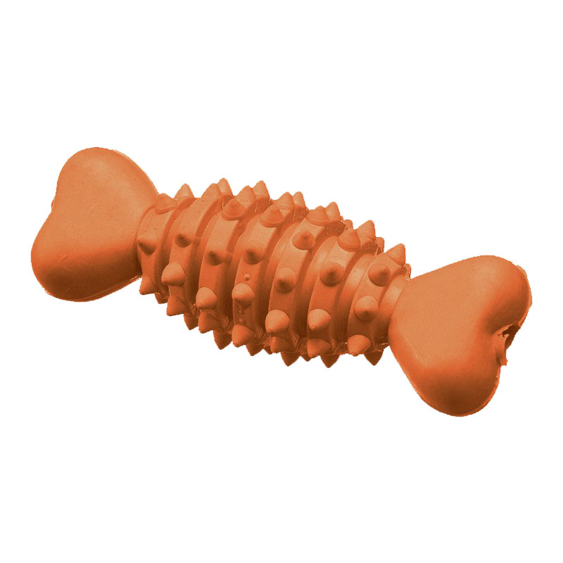 CAMON GIOCO CANE OSSO IN GOMMA CON PUNTE 16CM