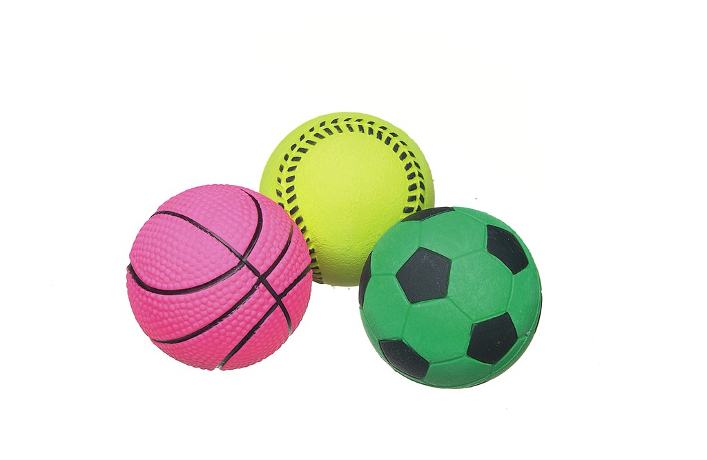 CAMON GIOCO CANE PALLA SPORT IN GOMMA 63MM 