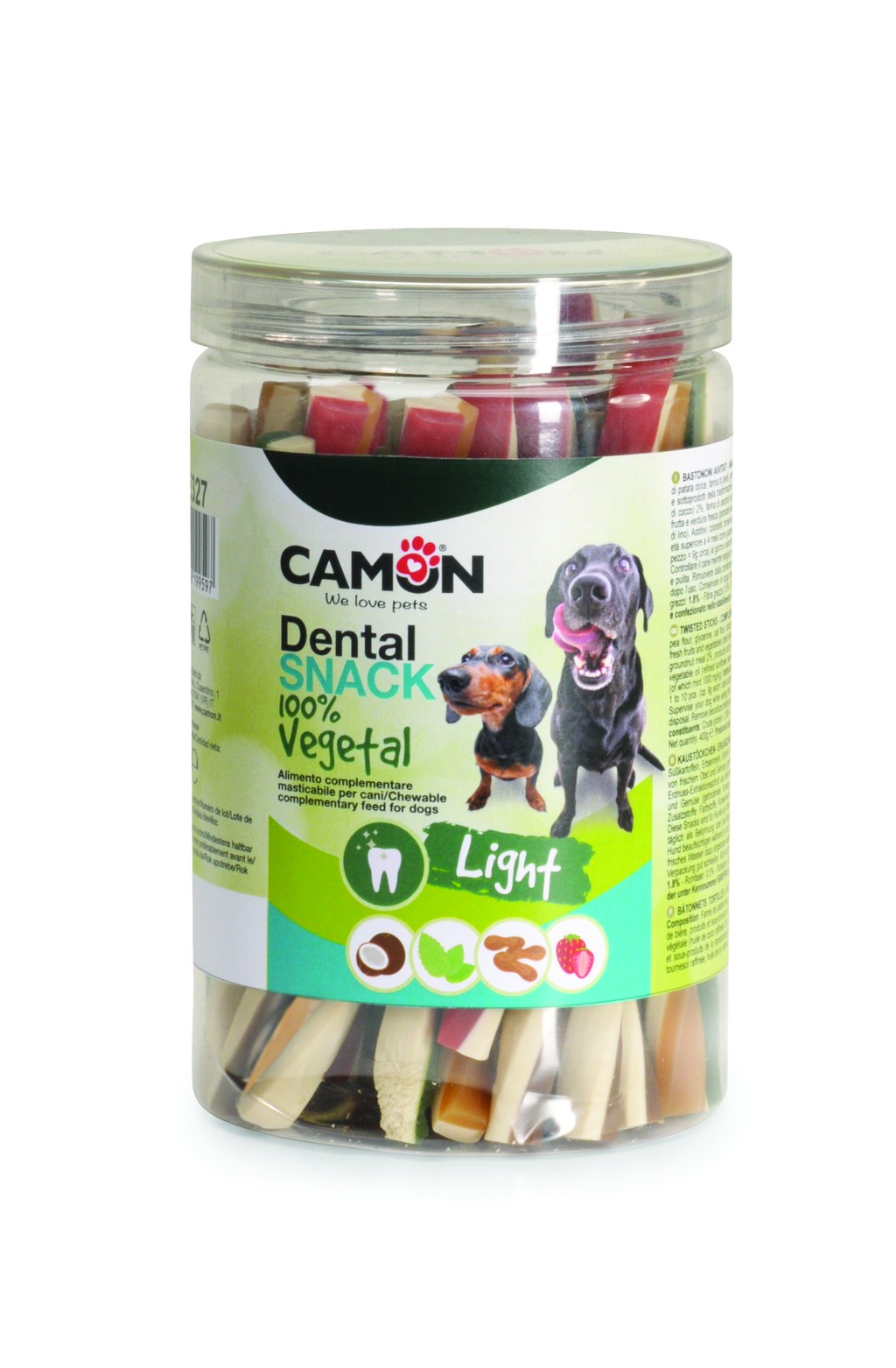 Snack cani osso vegetale Dental Bones Camon