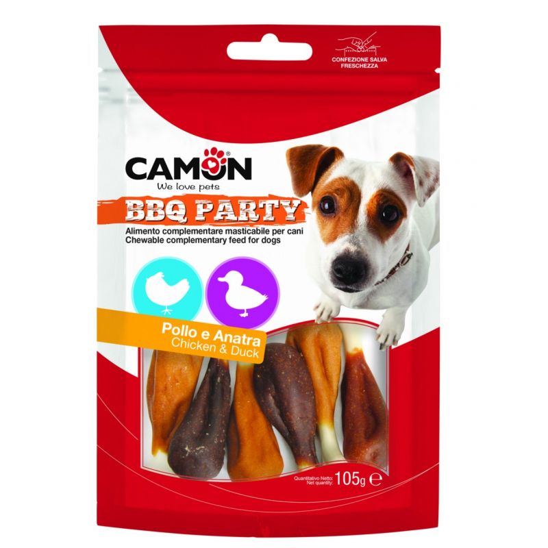 Camon snack bbq 105g meat leg 3 gusti