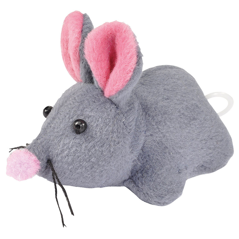 Camon gioco gatto topino tessuto 8cm