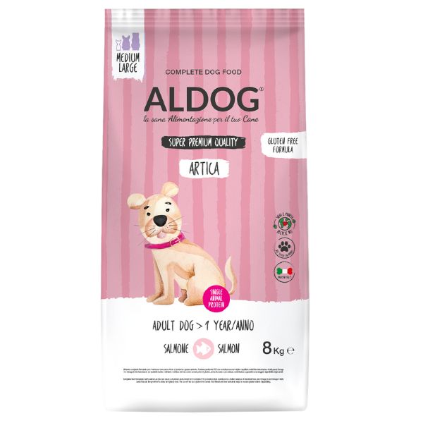 ALDOG PRIME 12KG MEDIUM ARTICA SALMONE