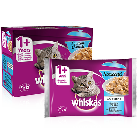 WHISKAS MULTIPACK PURE DELIGHT PESCE