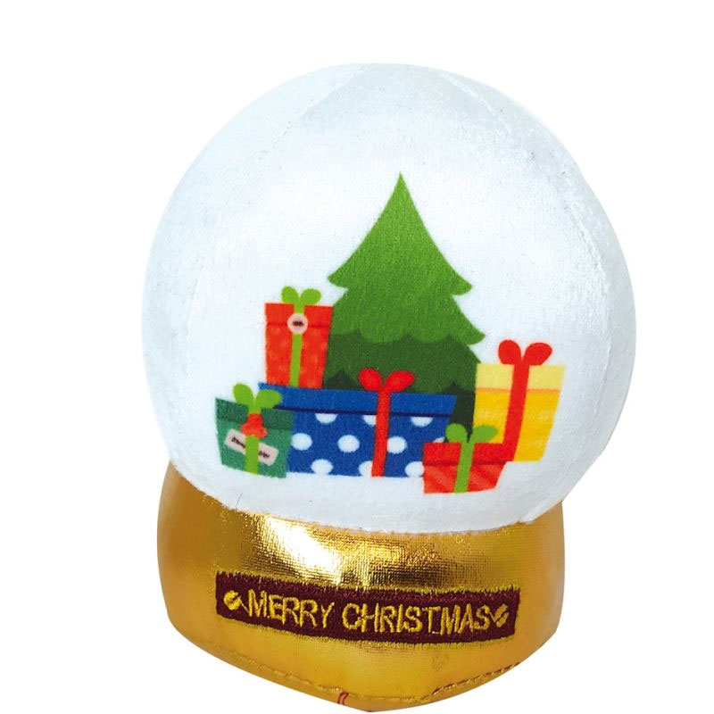 CROCI XMAS GIOCO GATTO SNOW BALL 12CM