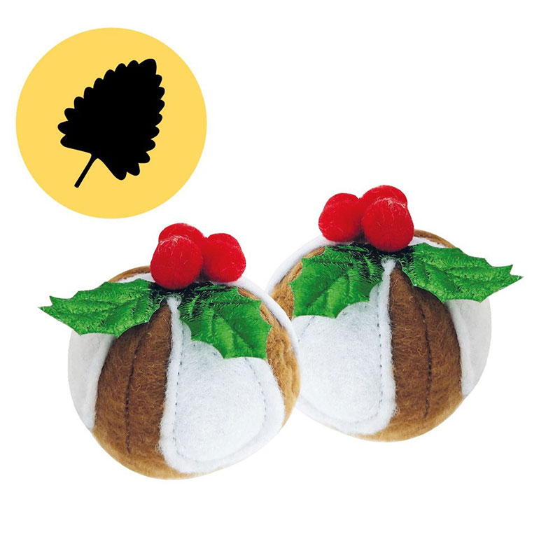 CROCI XMAS GIOCO GATTO PUDDING 6X7CM