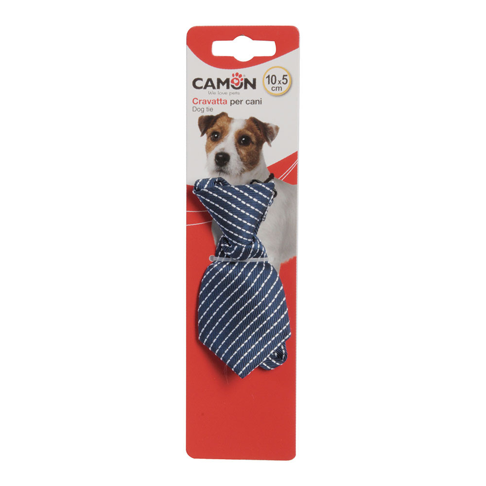 Camon cravattina per cani righe 15x5cm
