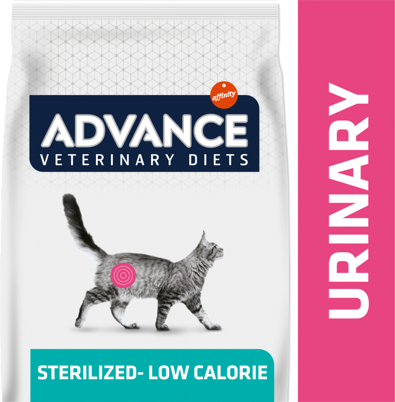 ADVANCE DIET CAT 1.25KG URINARY STERILIZED LOW CAL