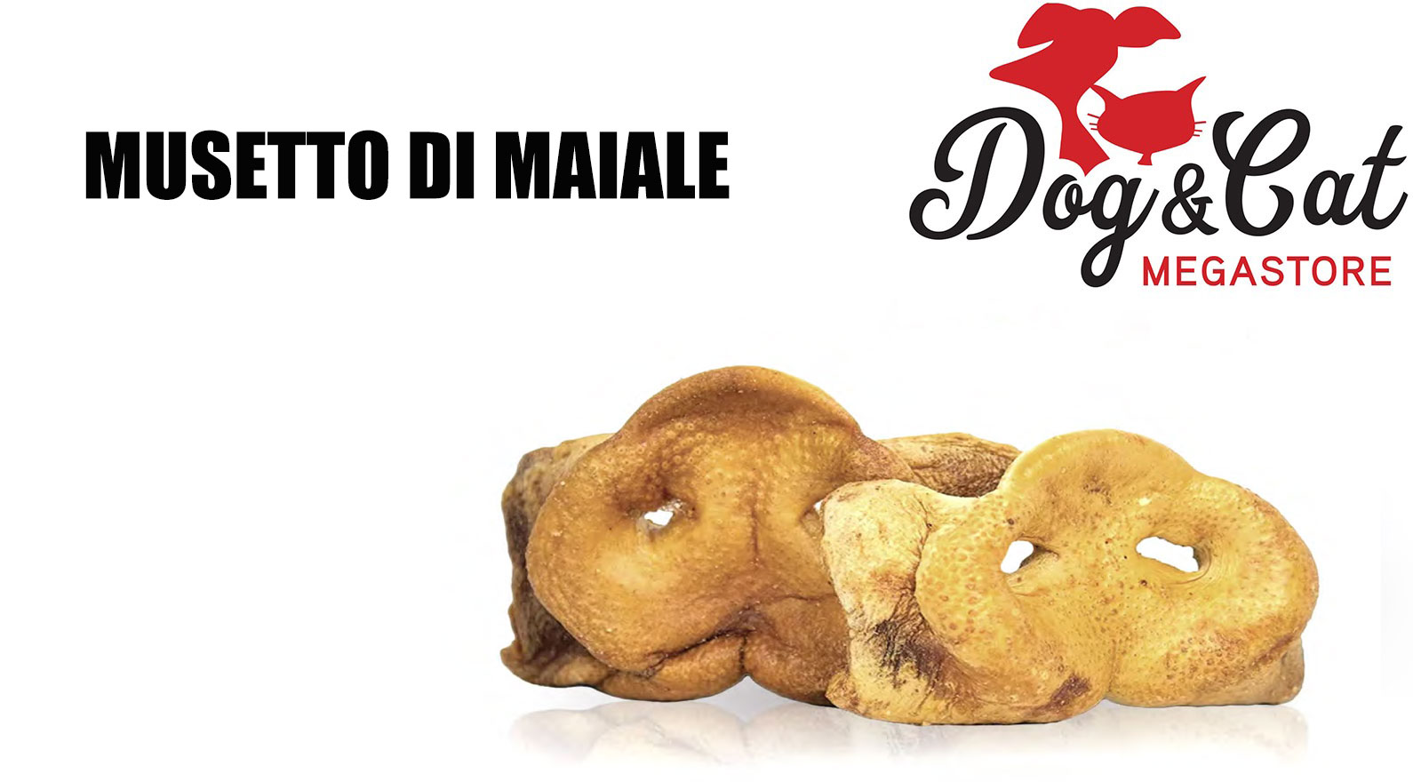 DOGCAT BARF MUSETTO MAIALE 3PZ