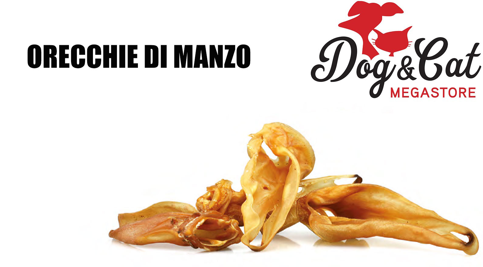 DOGCAT BARF ORECCHIE DI MANZO 3PZ