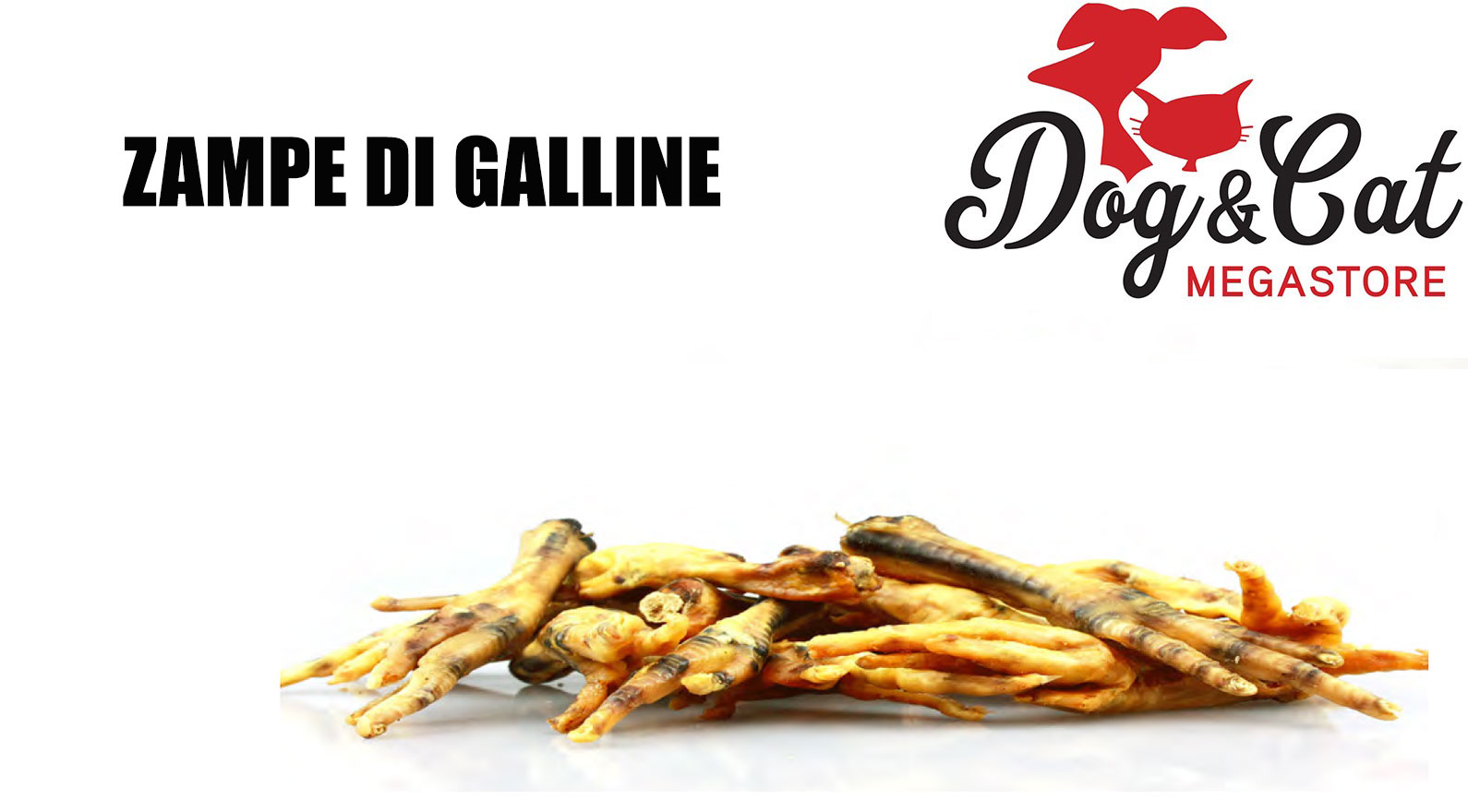 DOGCAT BARF ZAMPE DI GALLINA 210G
