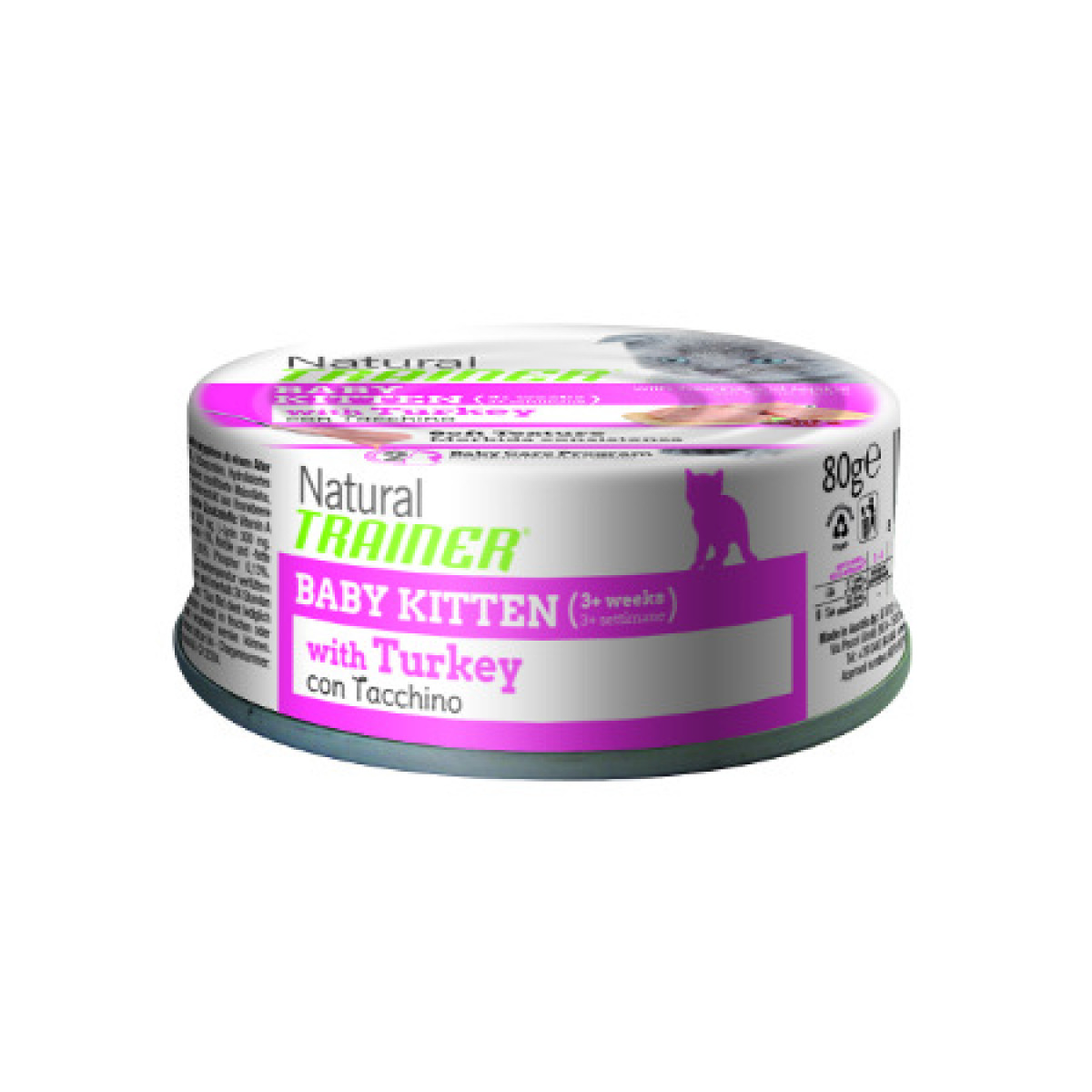 Trainer cat lattina 80g baby kitten 
