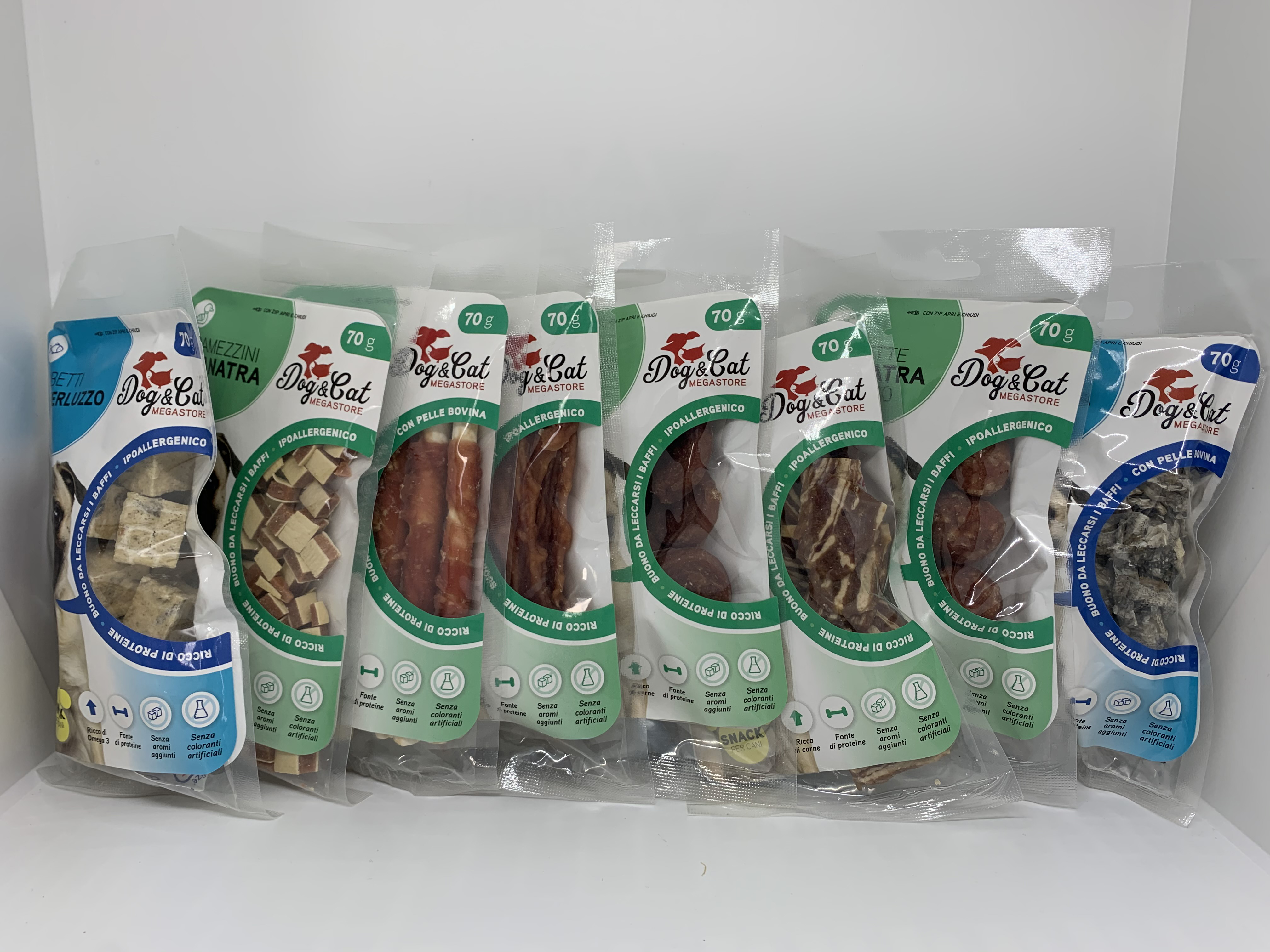 Dogcat snack 70g patatine gusto anatra