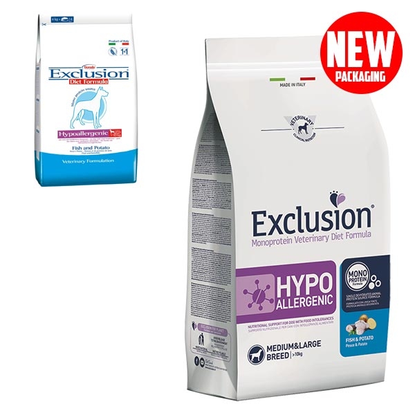 EXCLUSION DIET HYPO MEDIUM PESCE