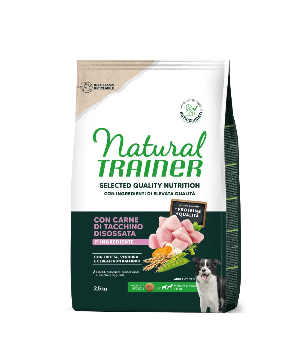 Natural Trainer SQN Medium&Maxi Tacchino