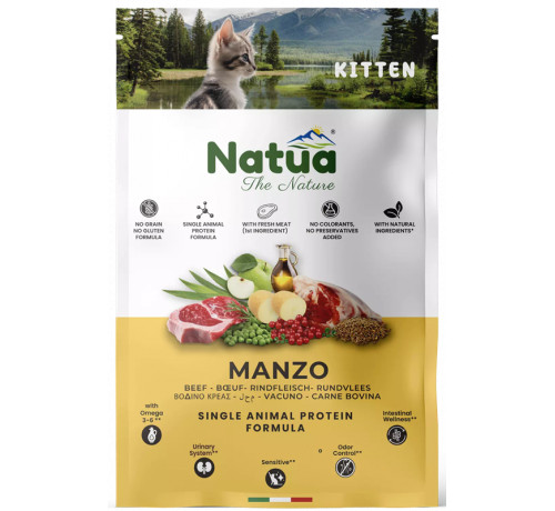 Natua Cat Kitten Manzo